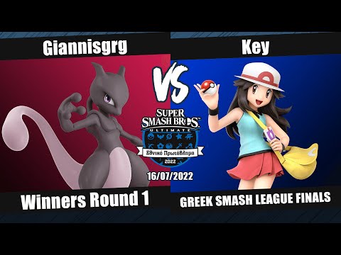 GSL22F - WR1 - Giannisgrg (Mewtwo) vs Key (Pokémon Trainer) - Super Smash Bros. Ultimate