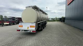 Semi-trailer tangki pembawa bahan makanan Feldbinder LEBENSMITTEL / LEVENSMIDDELEN / FOOD / 33.500L / 3-COMP / PUMPE | Gambar 4 - Autoline