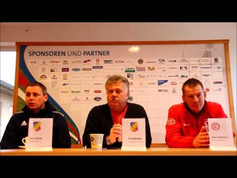 Pressekonferenz nach dem Spiel SV Waren 09 gegen Lichtenberg 47