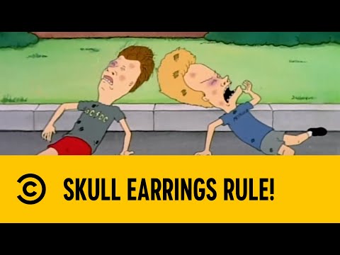 Skull Earrings Rule! | Beavis And Butt-Head | Comedy Central Africa