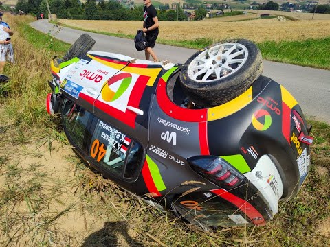 MARMA 31 Rajd Rzeszowski 2022 – Action & Crash (Crash A. Załecka & P.Matulka)