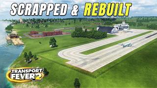 I Built Cargo Airports… Then Had to Rebuild Everything |Transport Fever 2 EP 20