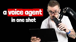 Building a voice agent using a single API call - One shot with Claude Code