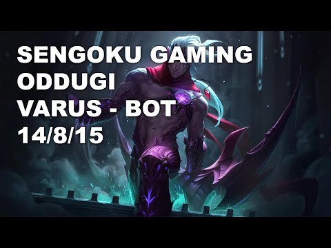Sengoku Gaming OdduGi Bot Varus vs Ezreal - KR Grandmaster Patch 10.8