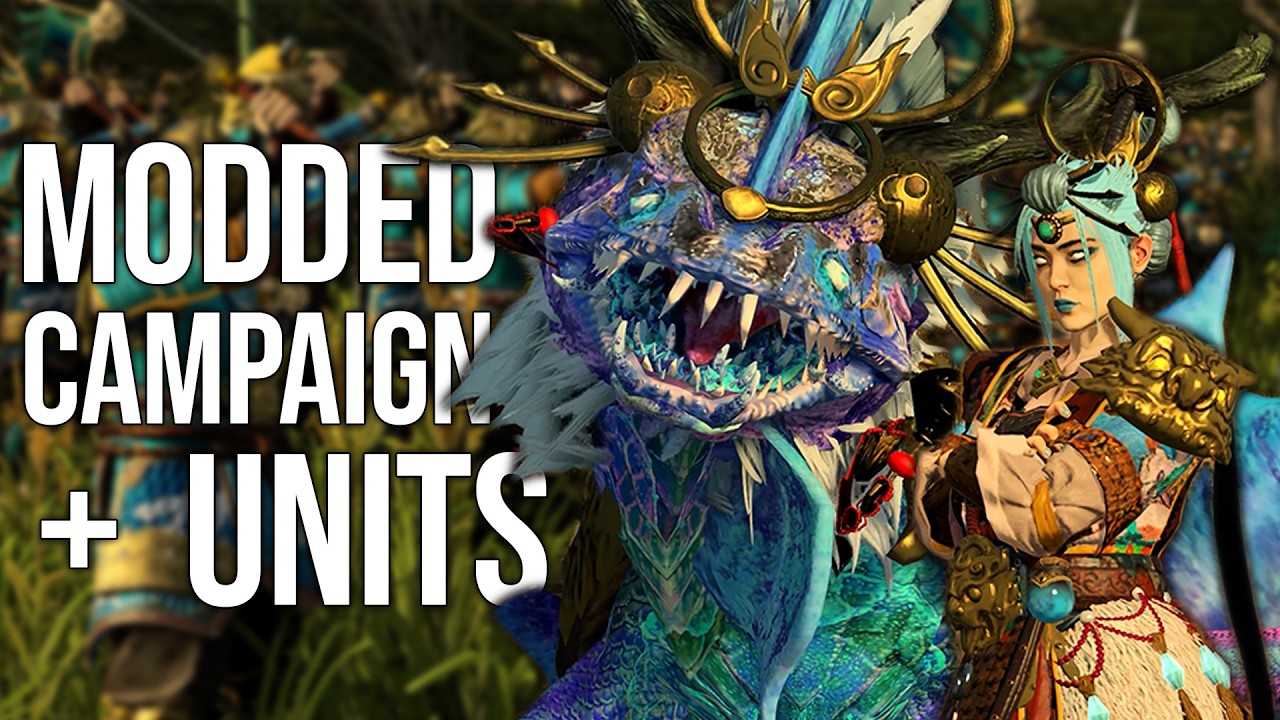 Yin Yin the Sea Dragon Modded Faction | Total War Warhammer 3