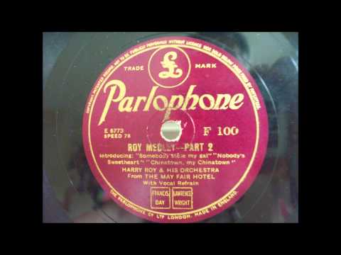 (1935) Roy Medley part 1 and 2 - Harry Roy and His Orchestra Parlophone F 100