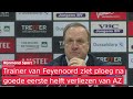 Advocaat over tegengoals Feyenoord: 'Kan me voorstellen dat je daar geen energie van krijgt'