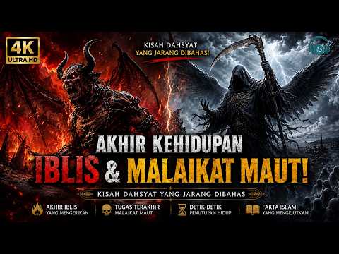 AKHIR KEHIDUPAN IBLIS & MALAIKAT MAUT! Kisah Dahsyat yang Jarang Dibahas