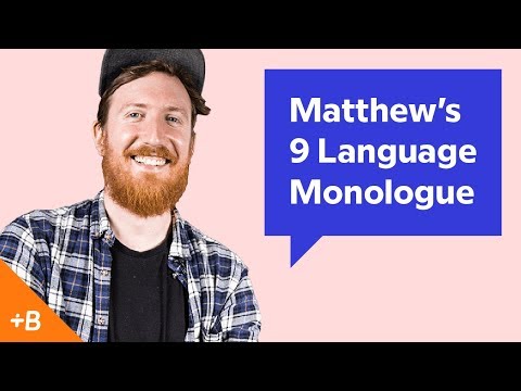 Chlapík, ktorý hovorí deviatimi jazykmi