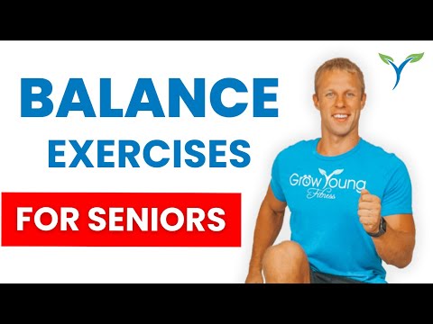 Balance Exercises for Seniors - Fall Prevention - Balance Exercises for Elderly