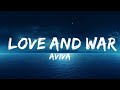 AViVA Love And War Lyrics The World Of Music