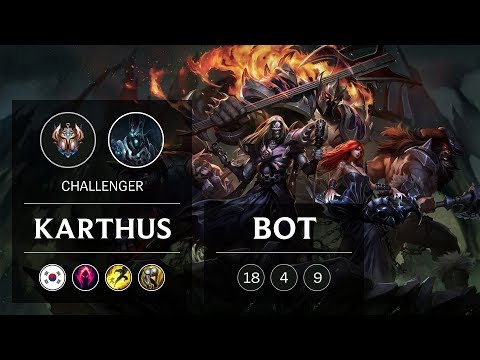 Karthus Bot vs Swain - KR Challenger Patch 9.1