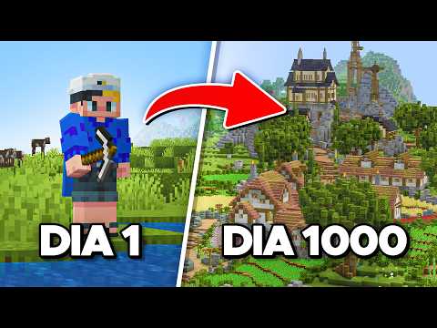 SOBREVIVI 1000 DIAS no meu MUNDO ETERNO - O FILME