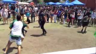 "Drunk with Power" Discharge cover (Culver City High School