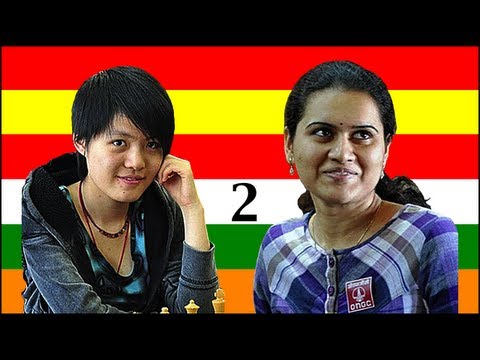 2011 Women's World Chess Championship: Hou Yifan vs. Humpy Koneru - Game 2