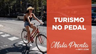 Patty Leone se aventura de bike por Barcelona | MALA PRONTA