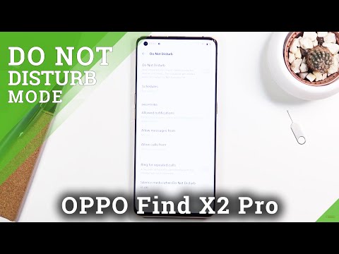 How to Allow Do Not Disturb Mode in OPPO Find X2 Pro – Mute Sounds & Block Vibrations