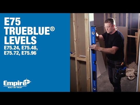 EMPIRE True Blue® Trade Box Levels (E75.24, E75.48, E75.72, E75.96) at work