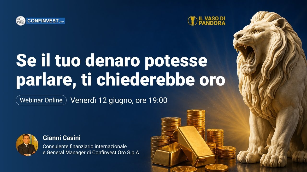 Se il tuo denaro potesse parlare, ti chiederebbe oro - Gianni Casini