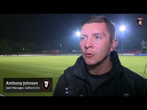 Salford City 0-1 Blyth Spartans - Anthony Johnson post-match interview 08.09.15