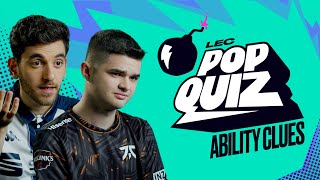 [閒聊] LEC Pop Quiz：Ability Clues 