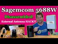 I Took It Apart T Mobile 5G Home Internet Sagemcom Fast 5688W Disassembly External Antenna
