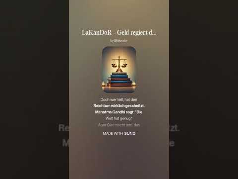 LaKanDoR - Geld regiert die Welt: Die Wahrheit über Reichtum und Gerechtigkeit Remastered (2/2)