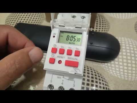Sinotimer 7 Days Timer Switch TM919. Обзор программируемого таймера