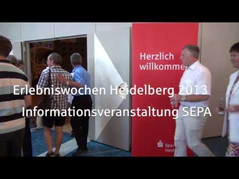 Faszination Sparkasse 2013 SEPA-Veranstaltung für Vereine