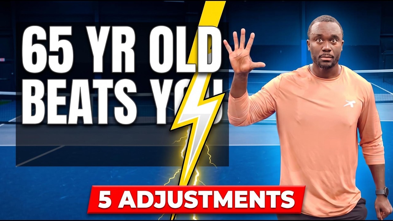5 Pickleball Adjustments That Let Older Players Beat Younger Opponents