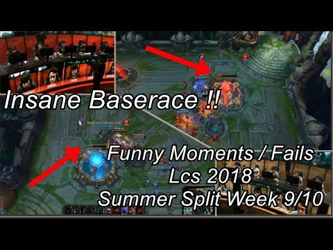 Lcs Fails 2018 Summer Split Week 9/10 | TSM Zven fail flash, Longhzu Khan loosing tooth |