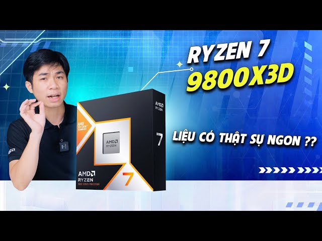 CPU AMD Ryzen 7 9800X3D (Up to 5.2GHz | 8 Cores Zen 5 | 96 MB Cache)