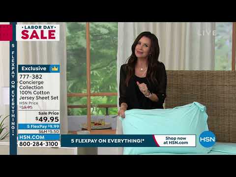 HSN | Not Just White Sale  - Concierge Collection 09.03.2022 - 03 PM