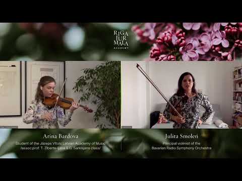 Live violin masterclass with Julita Smoleń | RJ Online Music Academy - Masterclass #6