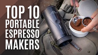Top 10: Best Portable Espresso Makers of 2022 / Electric Coffee Machine, Travel Espresso Maker