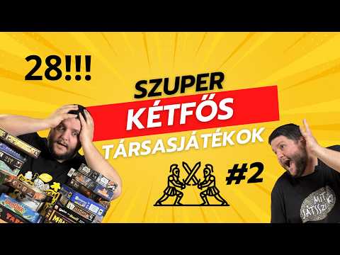 28db 2 fős társasjáték  #2 - Mit Játsszunk?