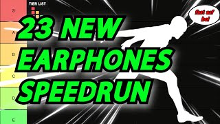 I RANK/SPEEDRUN 20+ NEW EARPHONES (AUGUST 2024)