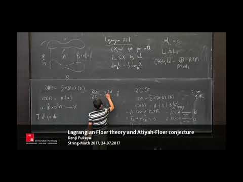 Kenji Fukaya - Relative and/or equivariant Lagrangian Floer theory and Atiyah-Floer conjecture