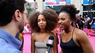 Hayley Law & Asha Bromfield talk Riverdale video
