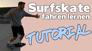 Surfskate fahren lernen | Wie man mit einem Surfskate pumpt | Surfskate pumping