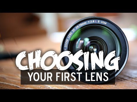 How to Pick Your First Camera Lens