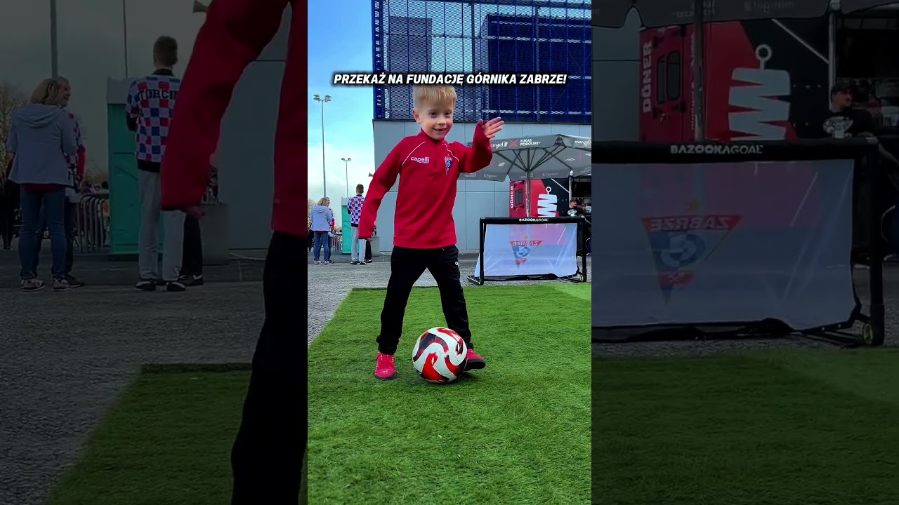 Mały gest - wielka przyszłość ⚽️ #górnikzabrze #football