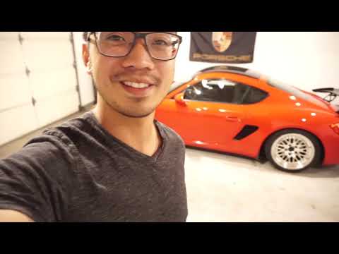 Porsche Cayman Gt4 wing on my 987