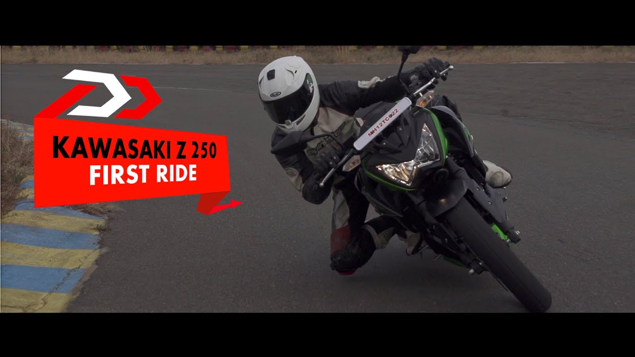 First Ride l Kawasaki Z250 l PowerDrift