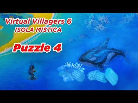 Puzzle 4: Whale's Gift | Virtual Villagers 6_Isola Mistica Walkthrough Gameplay