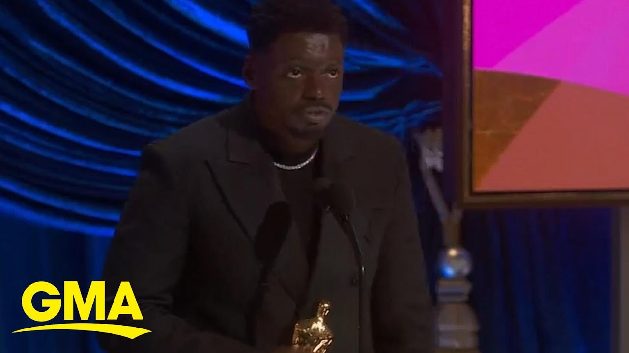 Daniel Kaluuya gave this speech as he accepted the Oscar for Best Supporting Actor | GMA thumnail