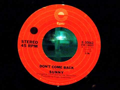 SUNNY - don't come back - EPIC 45rpm 7