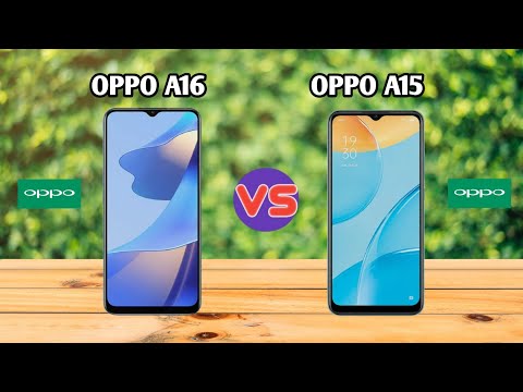 Oppo A16 vs Oppo A15