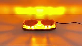 LED rampa oranžová, 20LED, magnet, 12-24V, 304mm, ECE R65 R10