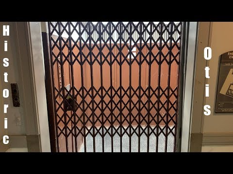 Historic 1927 Otis Traction Elevator @ The Hahn Building - Evanston, IL